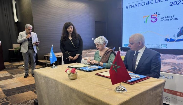 Le Maroc et l'OMS ont signé la stratégie de coopération 2023-2027