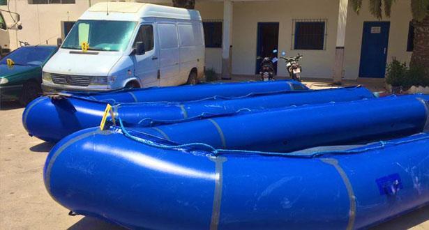 Le propriétaire présumé d'un atelier de production de canots pneumatiques destinés à l'immigration clandestine est arrêté à Laâyoune